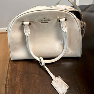 Cream Kate Spade Purse